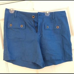 INC shorts,linen, size 12, blue